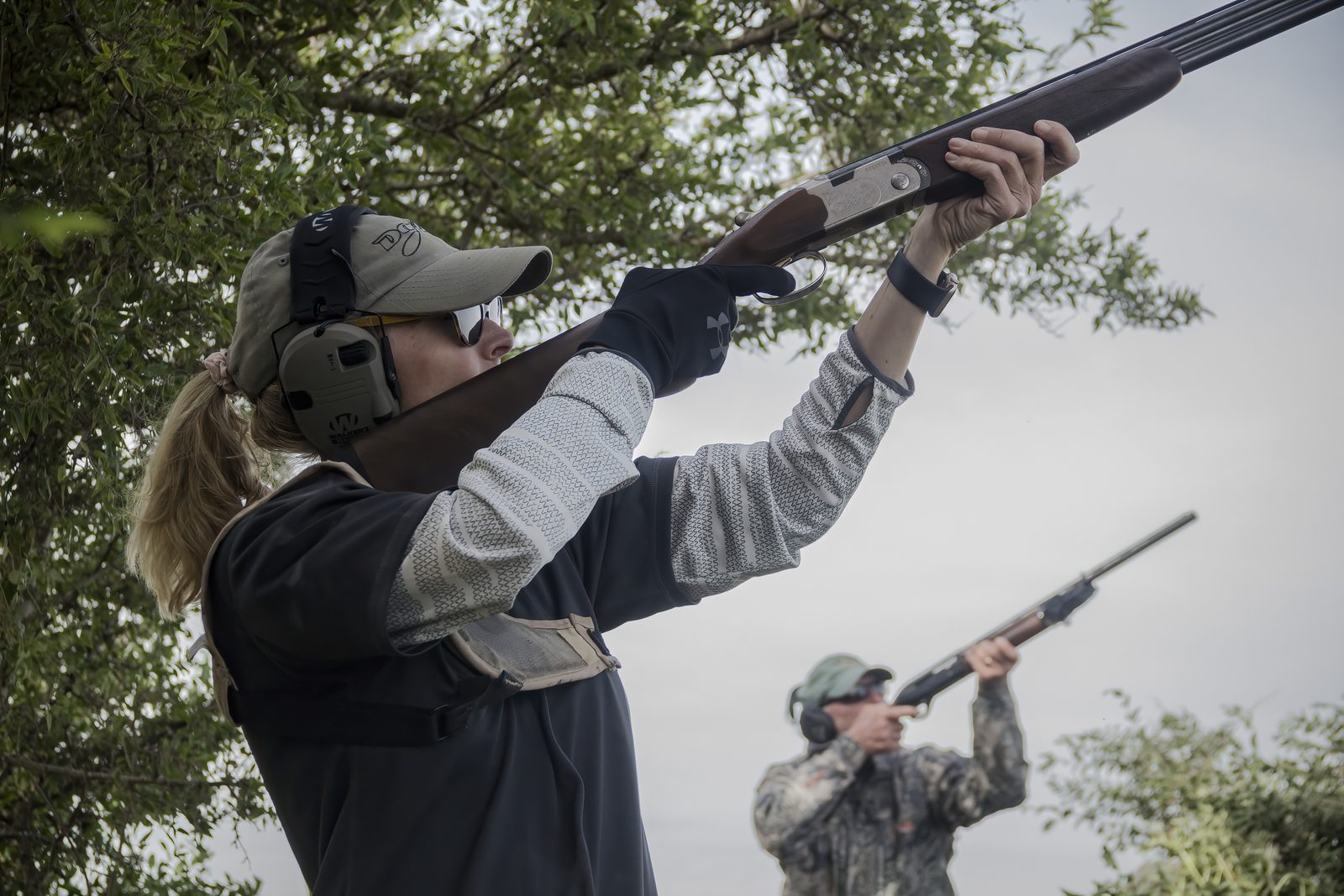 Two shooters on the dove line