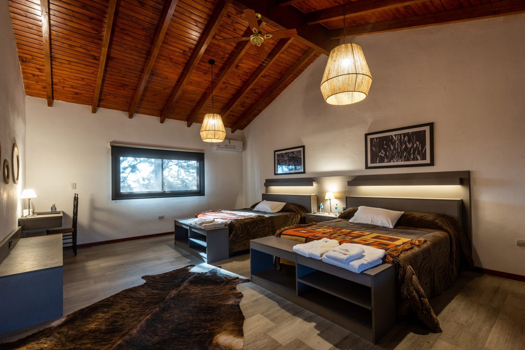 A comfortable guest bedroom